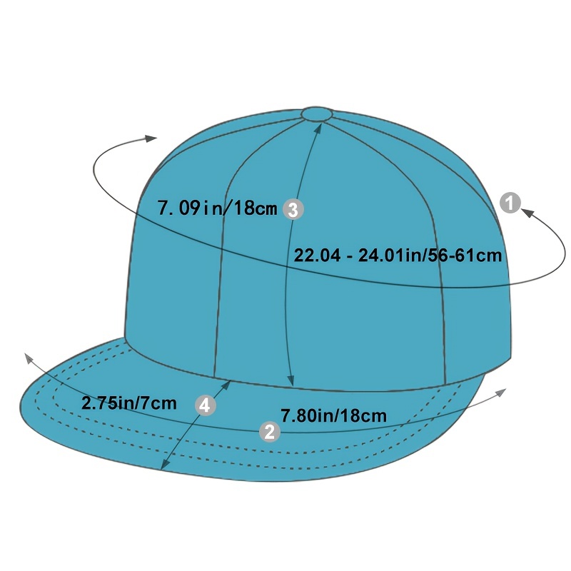 Unisex Sunshade Breathable Hip Hop Baseball Cap - Image 5