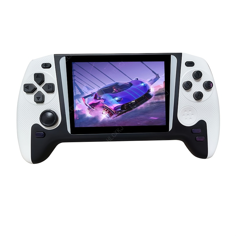 New Retro Portable Game Console, 8.89cm Large Screen, Nostalgic Style, USB Charging, White, Blue, Red, ABS Material, Rechargeable Lithium Battery-Polymer, Portable Entertainment for Home and Travel - Image 6