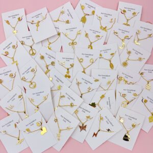 10 Sets of Minimalist Stainless Steel Women's Earrings and Necklace Sets