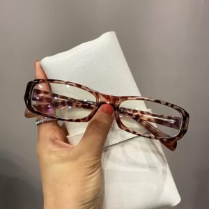Women's Trendy Y2K Square Frame Glasses