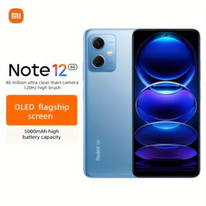 Xiaomi Redmi Note12 5G SmartPhone, 256GB 12GB RAM