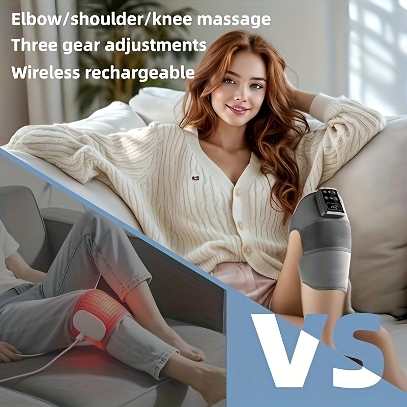 The New 2025 Model Features Five Levels of Precise Temperature Control And a Three-Level Vibration Knee Brace. It Has a Large Capacity Battery for Extended Use. The LCD Screen Is Enlarged with Digital Display And Touch Control for Easy Use by The El - Image 6