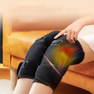 Relax And Vibrating Pad for Knee, Elbow, And ShoulderElectric Knee Protection, Vibration Massage, Male And Female Joint Warmth, Knee Care, And Compress, Home Relax, Massage, Portable Massager, Compact Design, Safe, Comfortable Fit, Heated Knee Wrap