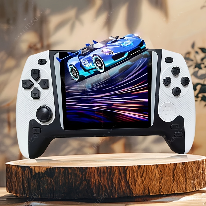 New Retro Portable Game Console, 8.89cm Large Screen, Nostalgic Style, USB Charging, White, Blue, Red, ABS Material, Rechargeable Lithium Battery-Polymer, Portable Entertainment for Home and Travel - Image 4