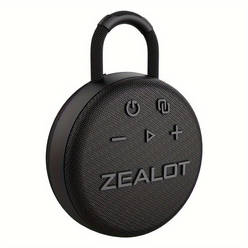 ZEALOT S77 Mini Wireless Speakers, Wireless Speaker, Dual Pairing, 1800mAh Battery, 8 Hours Playtime Loud Stereo, Booming Bass.Charging Cable - Image 6