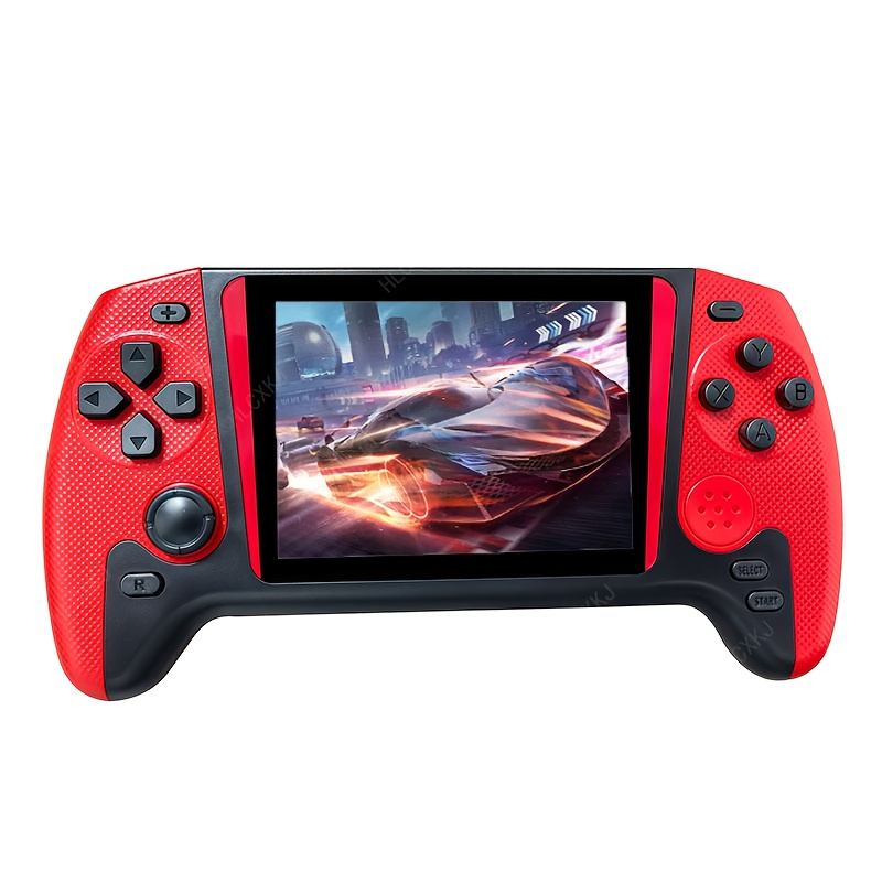 New Retro Portable Game Console, 8.89cm Large Screen, Nostalgic Style, USB Charging, White, Blue, Red, ABS Material, Rechargeable Lithium Battery-Polymer, Portable Entertainment for Home and Travel - Image 7