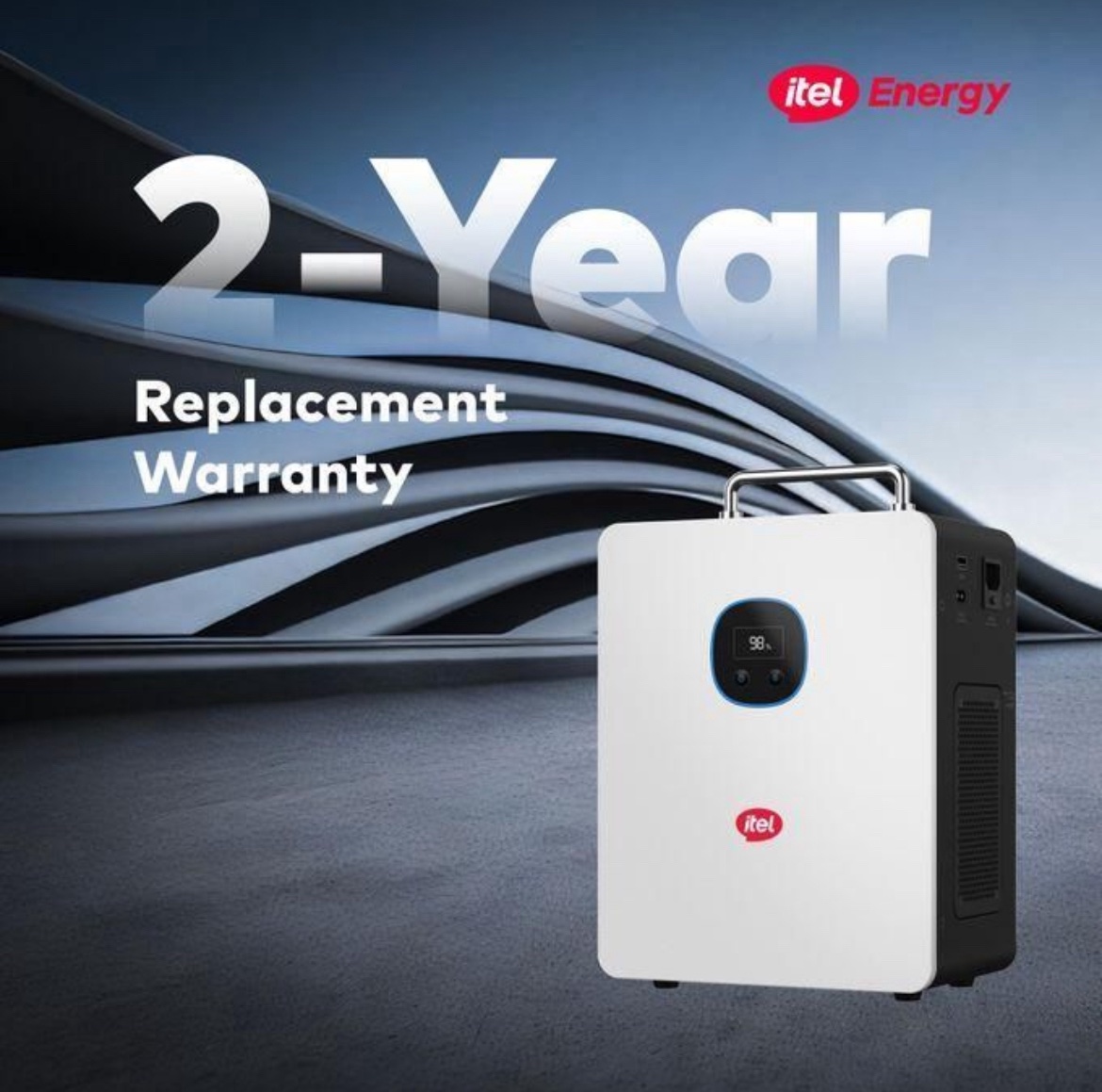 itel Energy itel Power Tank 500W Inverter + 1kWh LiFePO4 Battery All-in-One Solar Power Station - Image 2